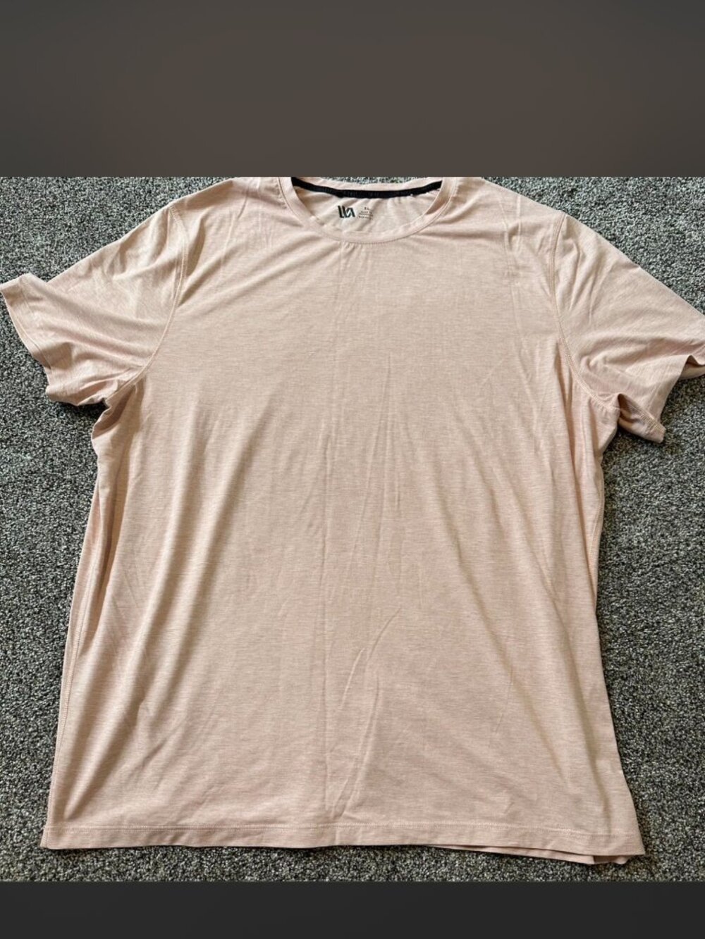 VRST Men's Cream and Tan T-shirt - M XL